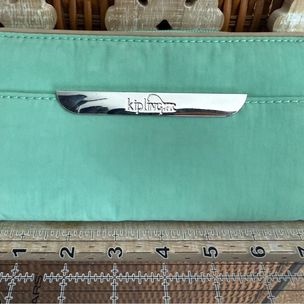 Kipling Mint/Seafoam Green Wallet - Picture 7 of 8